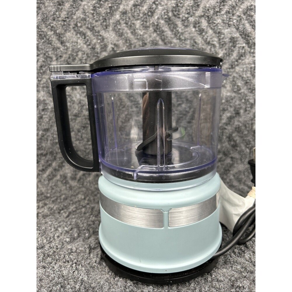 KitchenAid KFC3516MF 3.5 Cup Bowl, 2 Speed Corded Food Chopper, Matte Fog Blue - Picture 3 of 11